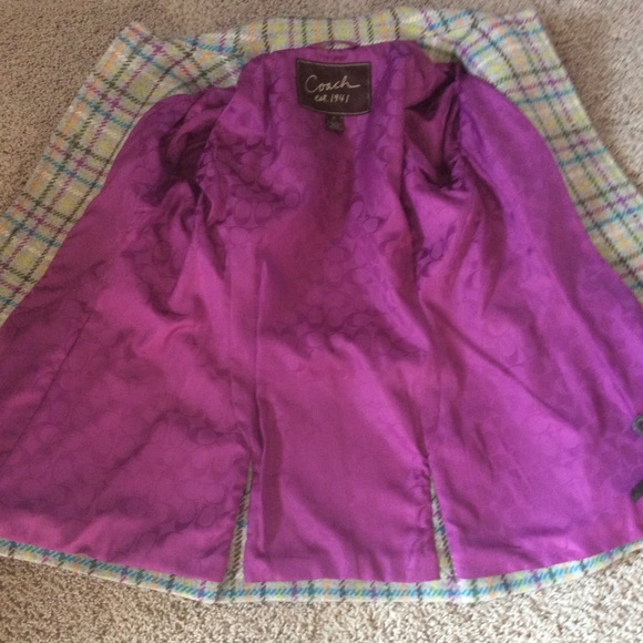 EUC Coach Women’s Coat, Sz S - Picture 6 of 15